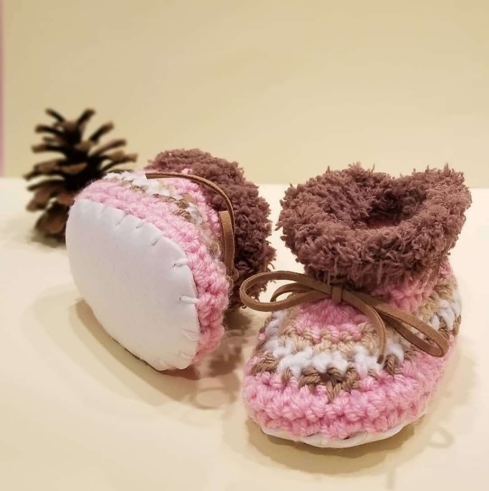Crochet Baby Boots